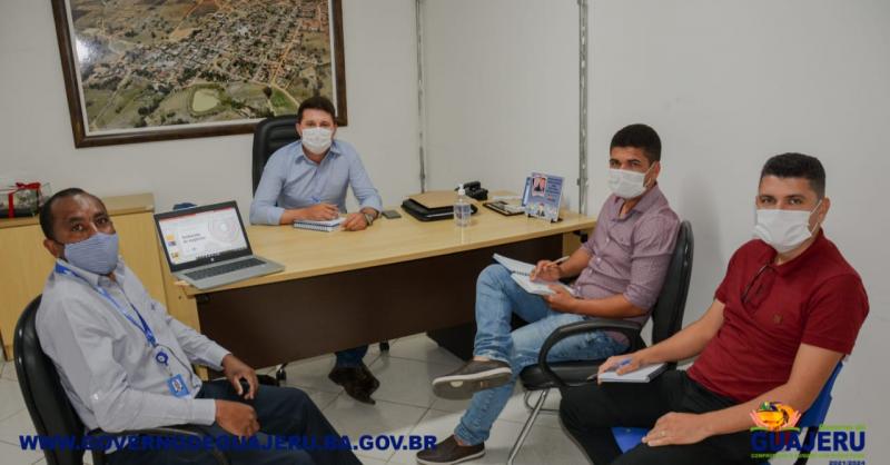 Prefeitura de Guajeru e SEBRAE discutem novas estratégias e ações para fortalecer empreendedorismo no município