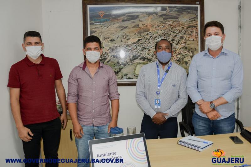 Prefeitura de Guajeru e SEBRAE discutem novas estratégias e ações para fortalecer empreendedorismo no município