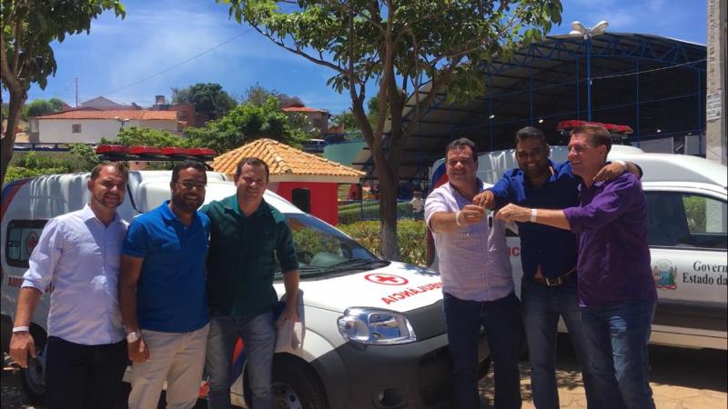 Município de Mirante recebe ambulância 0KM para atender população da comunidade do Areião