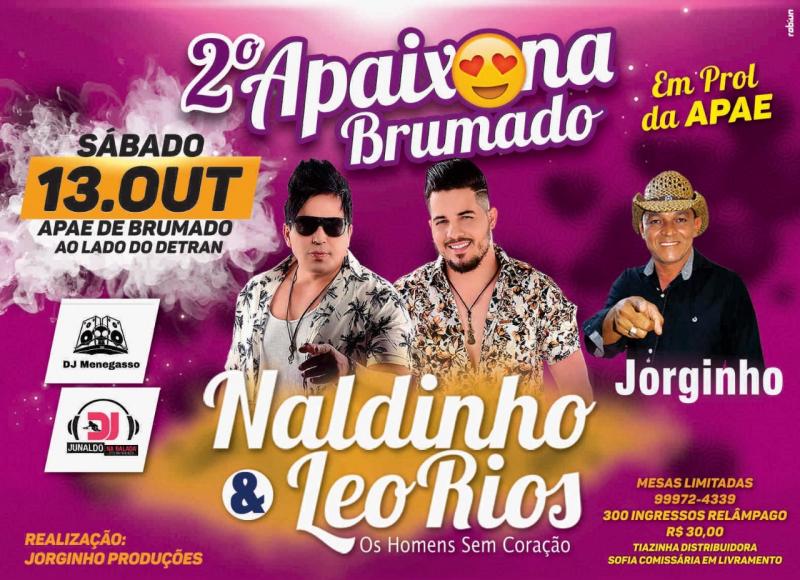 Vem aí, o 2º Apaixona Brumado: Adquira já seu ingresso