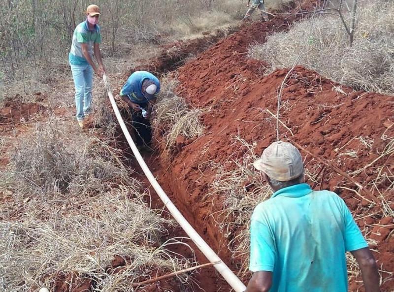 Guajeru:  Povoado de Guariba recebe implantação do Sistema Simplificado de Abastecimento de Água