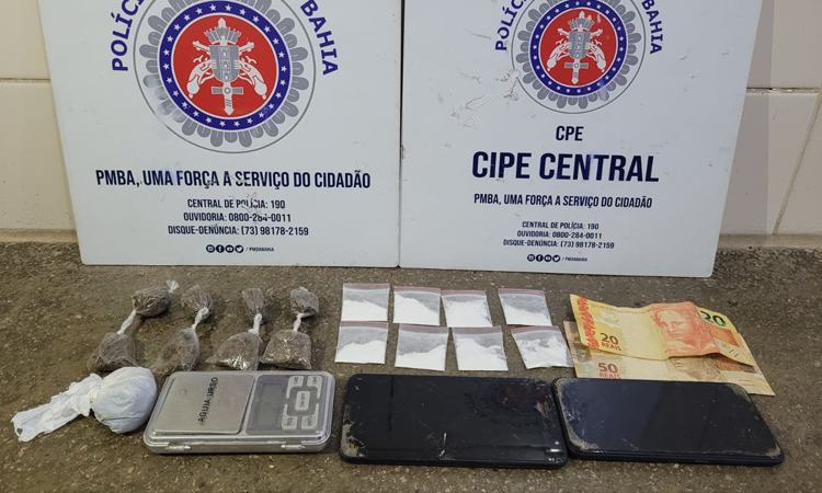 Homem é preso acusado de tráfico de drogas em Tanhaçu