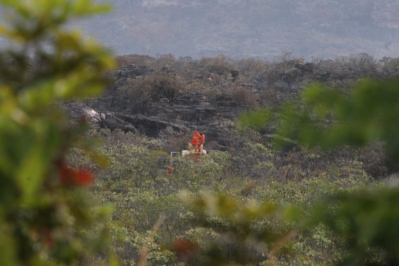 Chapada Diamantina: Corpo de Bombeiros sinaliza controle de incêndios 