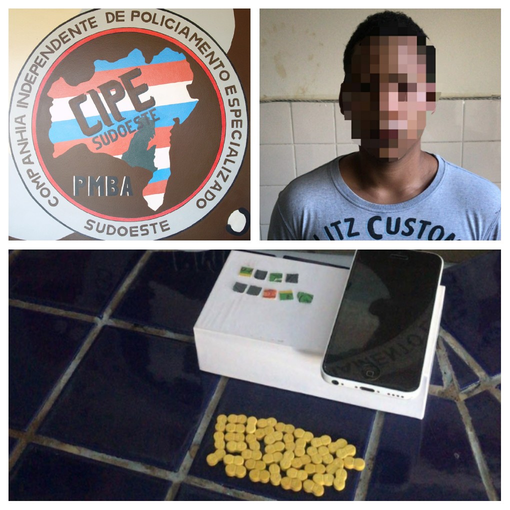 Tráfico de drogas em Brumado; polícia apreende grande quantidade de LSD e Ecstasy