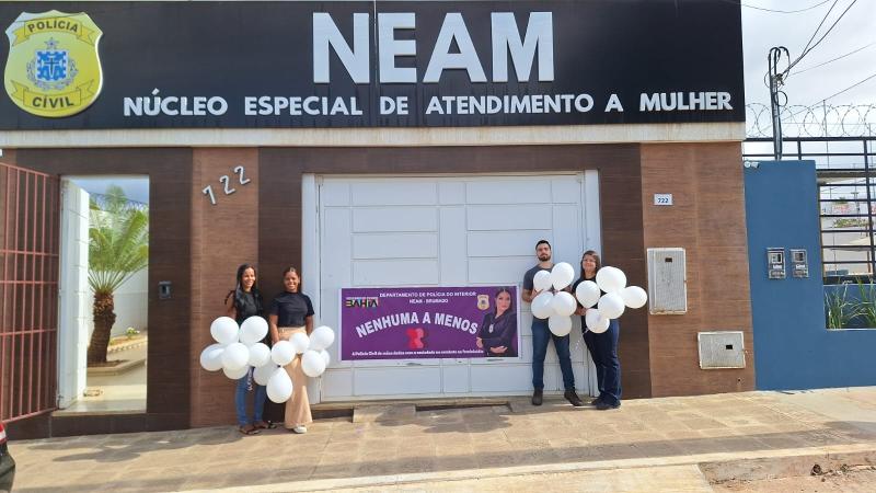 Através do NEAM/Brumado, Polícia Civil homenageou a Delegada Dra. Patrícia Neves Jackes Aires, vítima de feminicídio em agosto de 2024