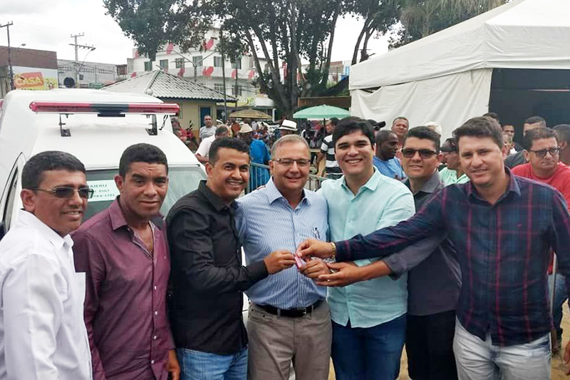 Município de Guajeru é contemplado com uma nova ambulância por emenda do deputado Vítor Bonfim