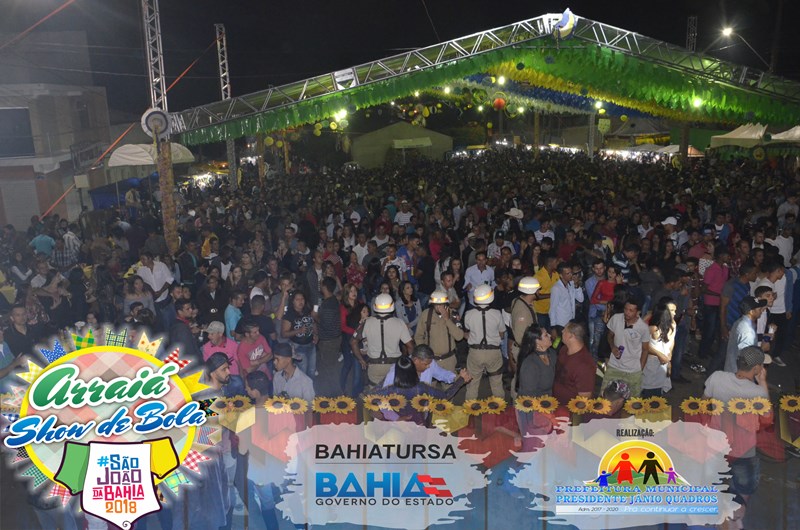 Arraiá Show de Bola em Presidente Jânio Quadros se destaca como o melhor de todos os tempos já realizado no município