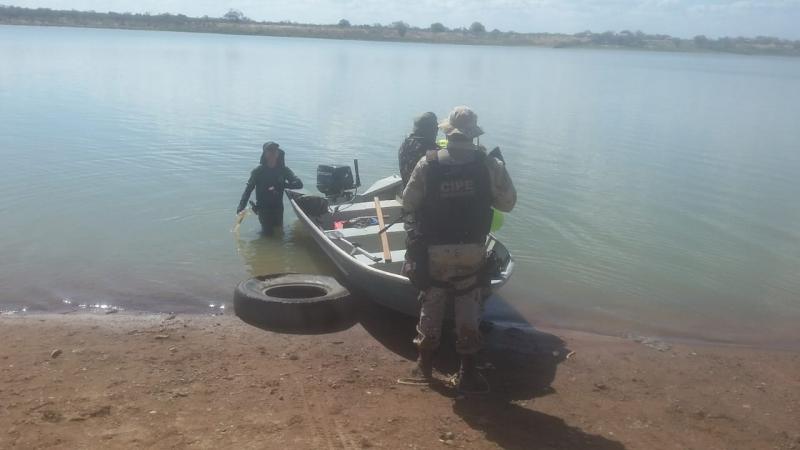 Cipe Semiárido e Ibama apreendem aves silvestres e 2.310 metros de rede de pesca no Rio São Francisco 