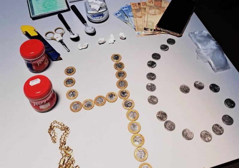 Acusado de tráfico de drogas é preso durante ação da polícia em Livramento de Nossa Senhora