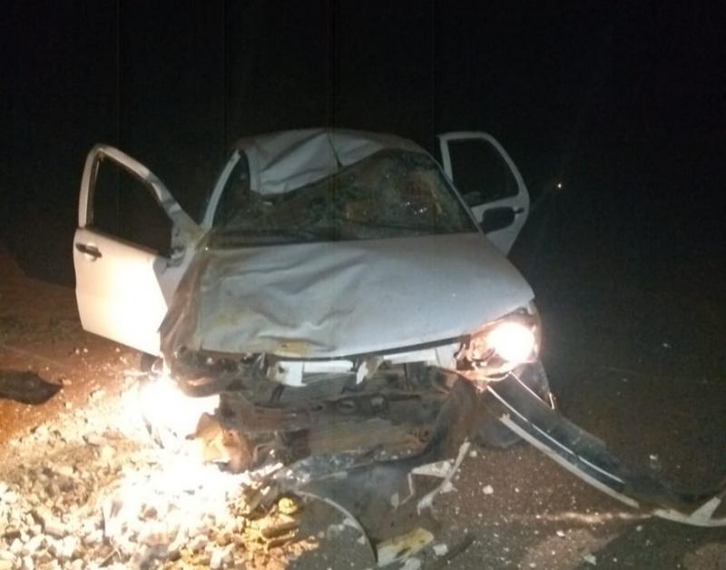 Acidente na rodovia que liga Malhada de Pedras a Rio do Antônio deixa uma vítima fatal e três feridos