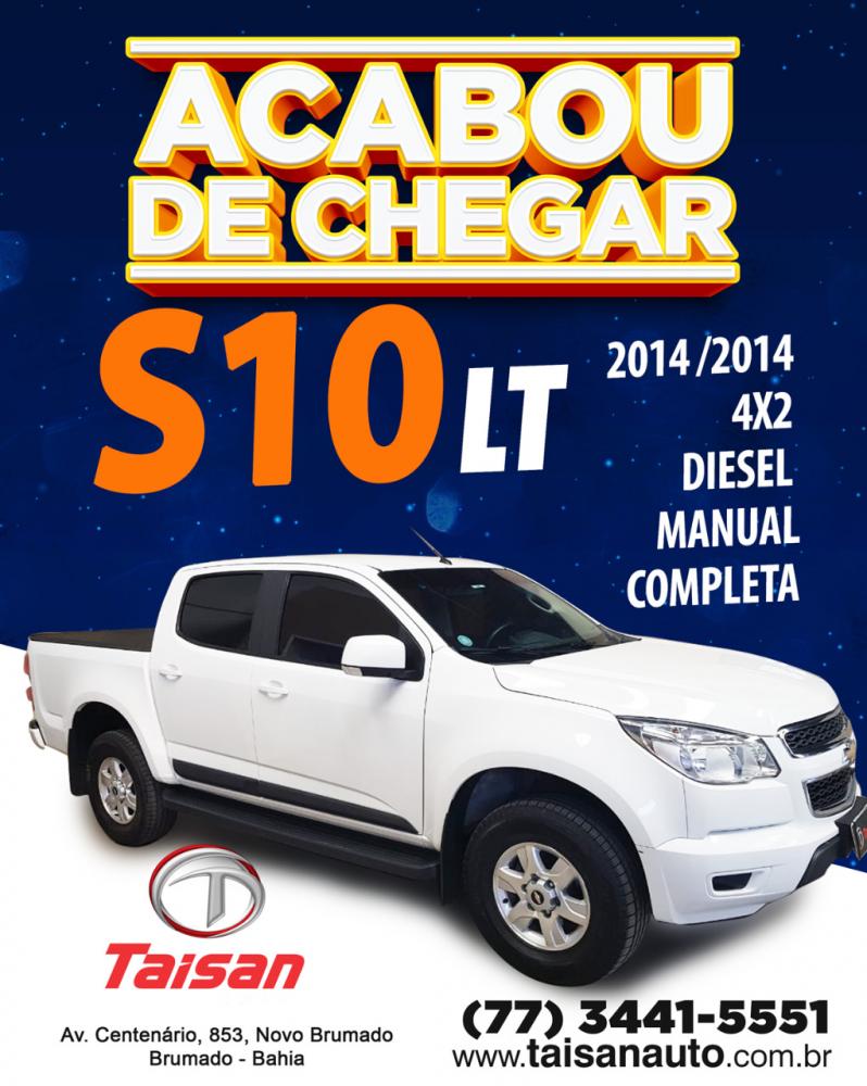 Taisan Auto tem sempre as melhores condições para você, agora com novidade a S10 LT