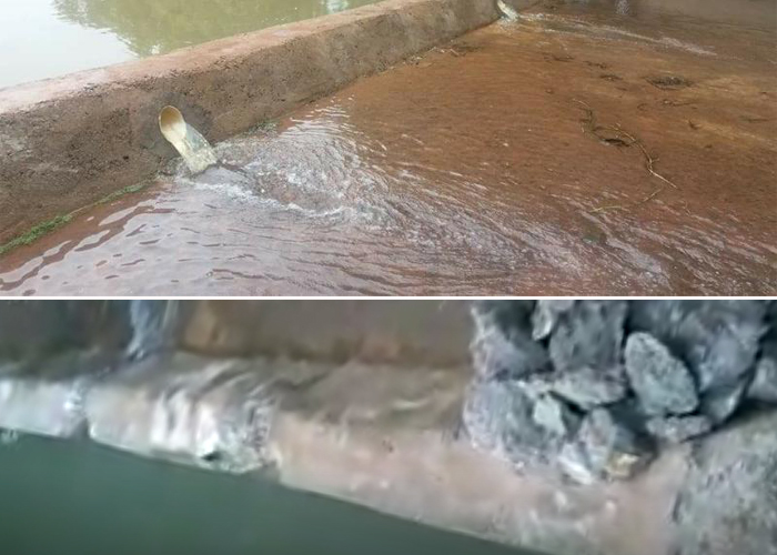 Após prefeitura de Rio do Antônio solicitar ao Inema, barramento do Comocoxico é retirado e água já está chegando na Lagoa da Horta; Veja o vídeo