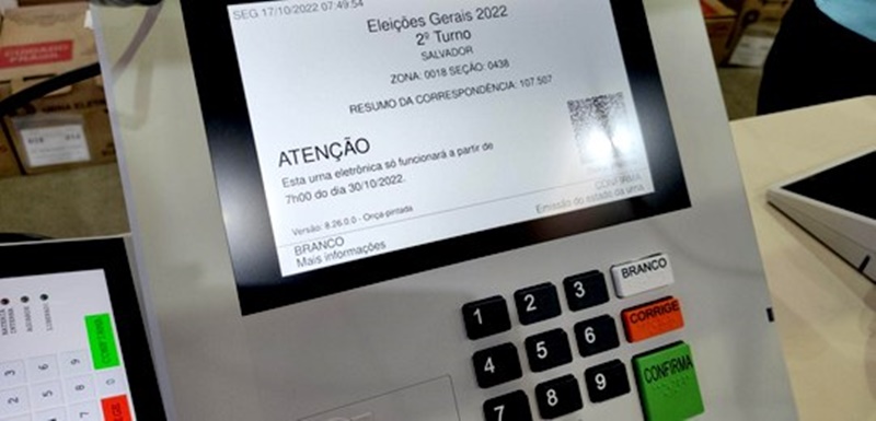 TRE-BA inicia inseminação e lacração das urnas eletrônicas para 2º turno