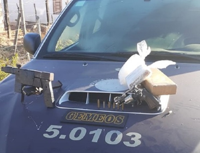 Bahia: Operação Gemeos apreende submetralhadora com criminoso