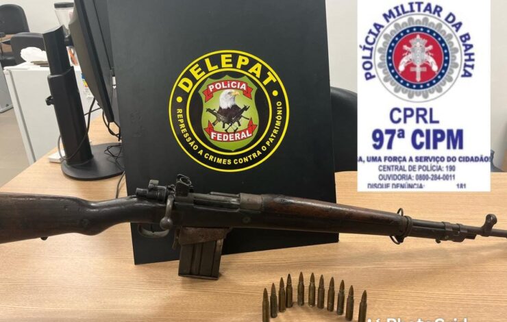 Ladrão de bancos escapa após troca de tiros com a PM; metralhadora é apreendida