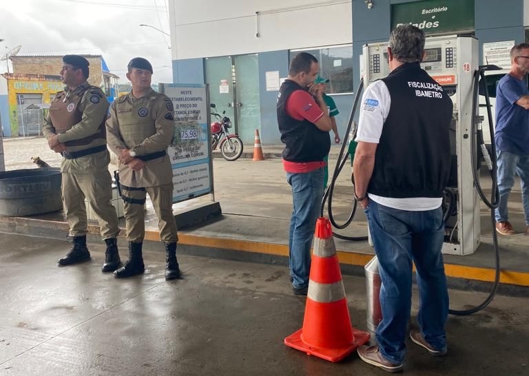 Quatro postos de combustíveis são autuados durante etapa da Operação Posto Legal