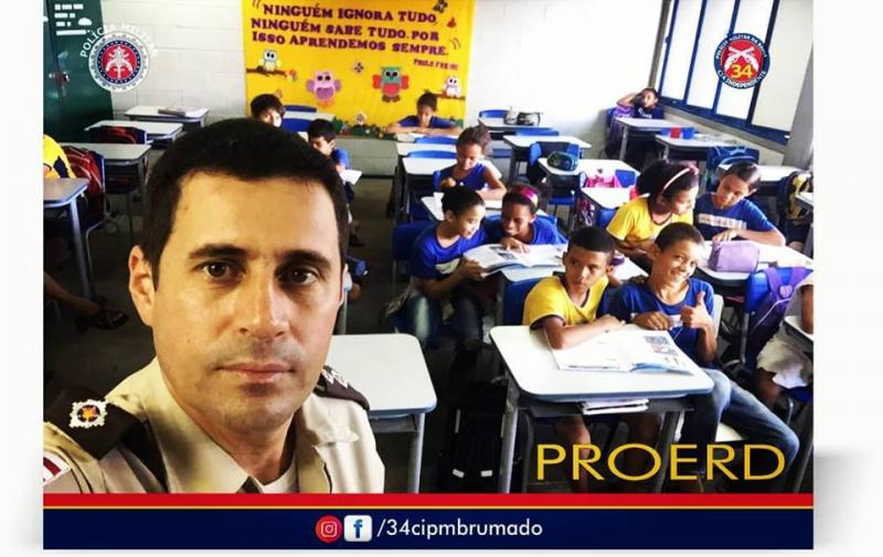 34ª CIPM desenvolve programa de resistência as drogas e a violência em Brumado