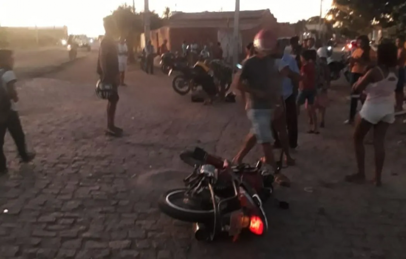 Motociclista tem parte da perna amputada após sofrer acidente em Guanambi