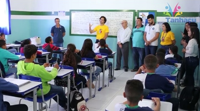 Tanhaçu recebe representantes do Projeto MPEduc; unidades escolares foram elogiadas