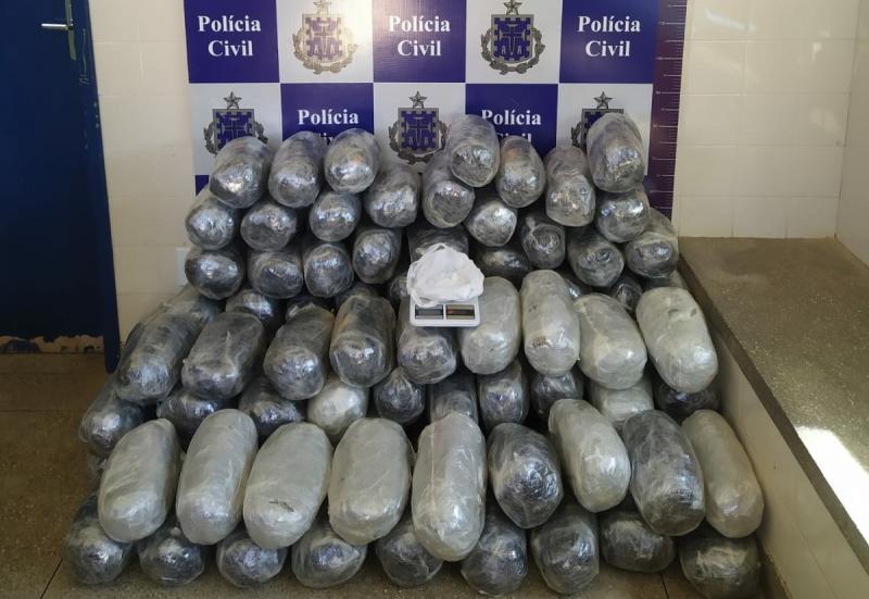 Drogas avaliadas em R$ 200 mil são apreendidas em Irecê