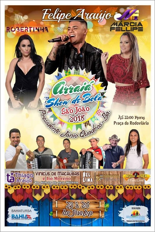 Cidade de Jânio Quadros se pronta para festejos juninos e em clima também de Copa do Mundo