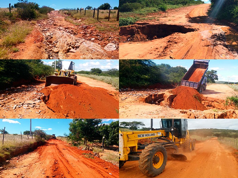 Prefeitura de Brumado inicia megaprojeto de requalificação das estradas vicinais do município