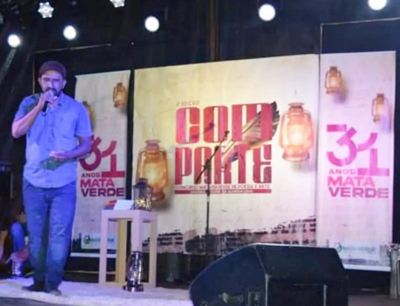 Com apoio da prefeitura, poeta aracatuense conquista 2º lugar em concurso de poesia em Mata Verde