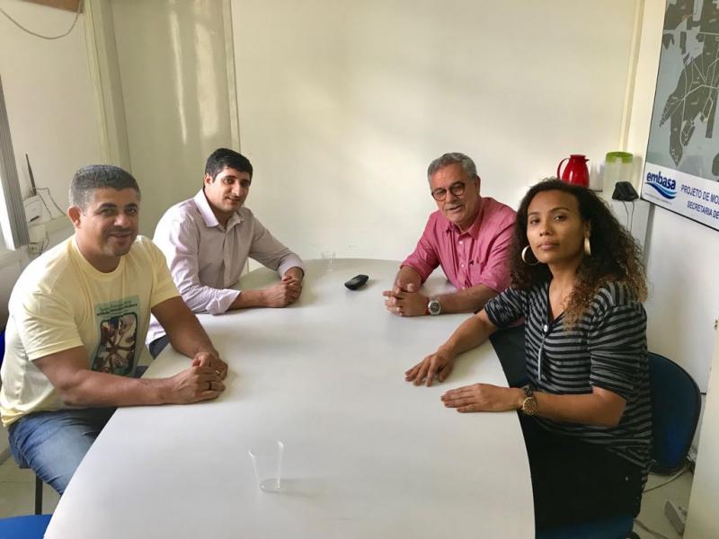 Cordeiros: prefeito e deputado buscam melhoria no abastecimento de água da cidade