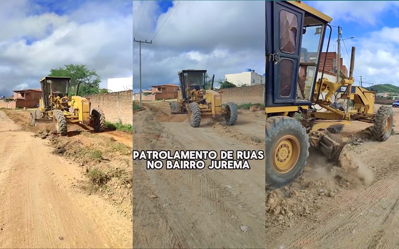 Prefeitura de Tanhaçu realiza patrolamento em ruas do bairro Jurema