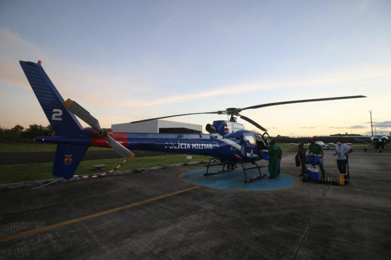 Bahia: SSP e Casa Militar do Governador transportam mais 177 mil vacinas