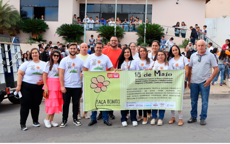 18 DE MAIO: ARACATU SE MOBILIZA NO DIA NACIONAL DE COMBATE AO ABUSO E À EXPLORAÇÃO SEXUAL DE CRIANÇAS E ADOLESCENTES