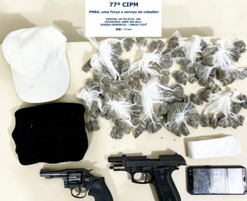 Tiro acidental durante uso de drogas e manuseio de armas mata menor e deixa outro ferido em Vitoria da Conquista