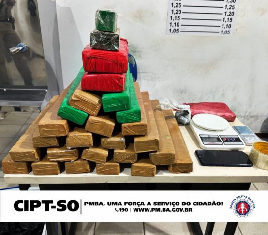 Grande quantidade de drogas é apreendida pela Rondesp em Vitória da Conquista