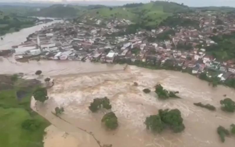 Cresce número de cidades baianas em situação de emergência por causa das chuvas