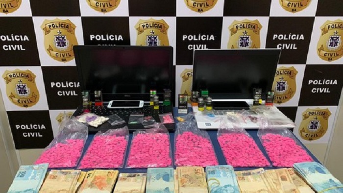 Homem é preso suspeito de comercializar anabolizantes e drogas sintéticas em Vitória da Conquista