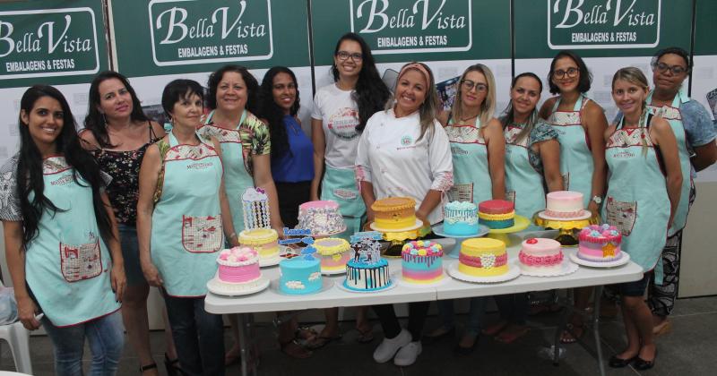 Bella Vista Embalagens realiza mais um curso de Chantininho com sucesso total
