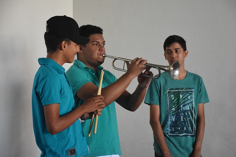 AULA INAUGURAL MARCA O RETORNO DA FANFARRA MUNICIPAL DE GUAJERU; ATIVIDADES JÁ COMEÇAM NESTA SEMANA