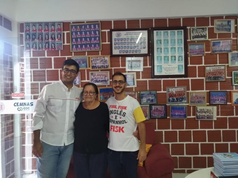 Unidade Fisk de Brumado firma parceria com o Cemnas Coc