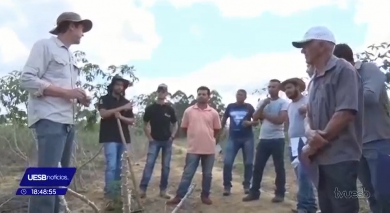 Projeto da prefeitura de Guajeru e UESB desenvolve atividades relacionadas a mandicocultura