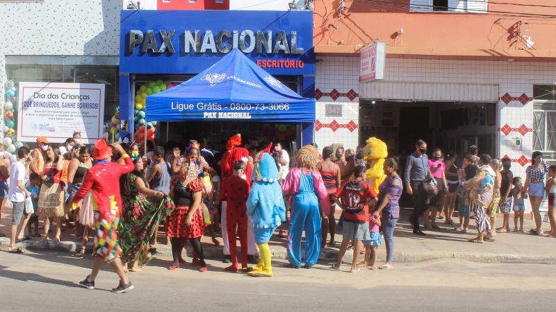 Ação Social: Pax Nacional mantém a tradição e garante mais uma vez a alegria da criançada 