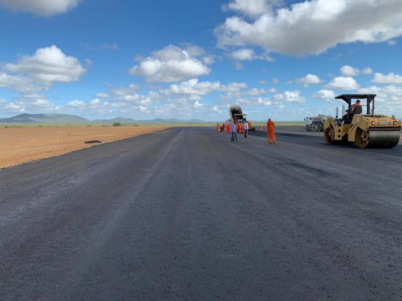 Construção do aeroporto de Bom Jesus da Lapa e outras obras ajudam a manter economia baiana em movimento
