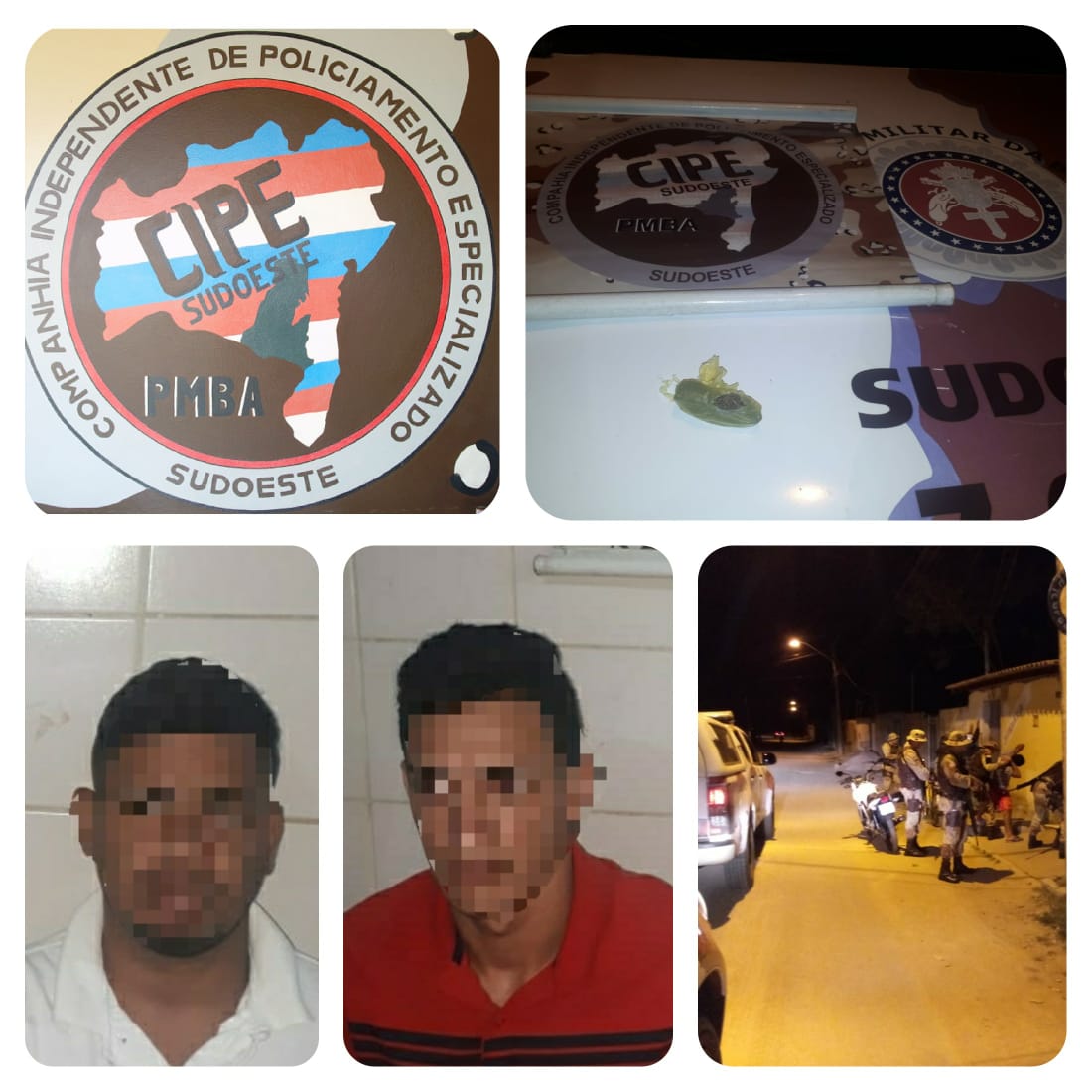 Homens são presos por tráfico de drogas em Guanambi