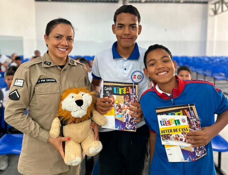 PROERD inicia novo ciclo de aulas em Brumado, programa visa fortalecer a parceria entre Polícia