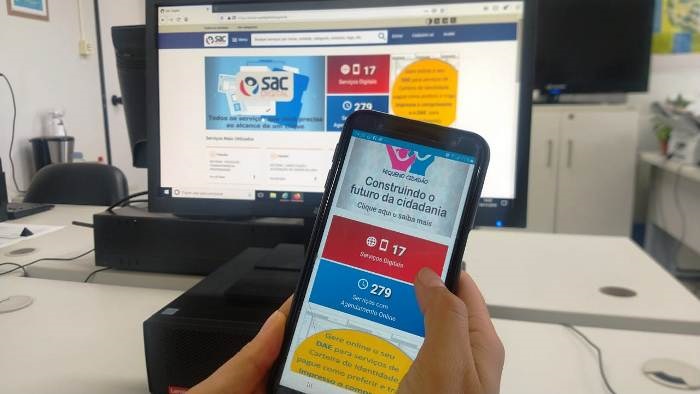 Estado implanta matrícula 100% online com o SAC Digital
