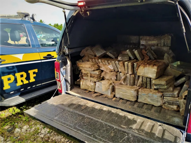 PRF registra aumento em apreensões de cocaína nas rodovias baianas em 2022