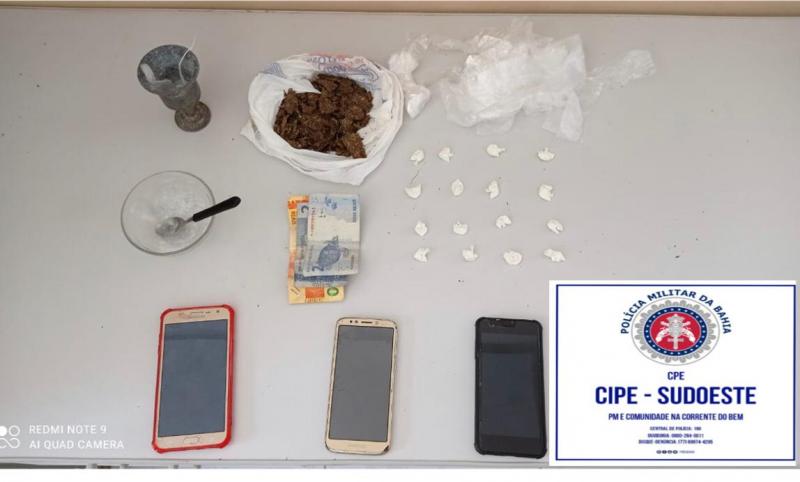 Barra da Estiva: Homem é detido acusado de tráfico de drogas