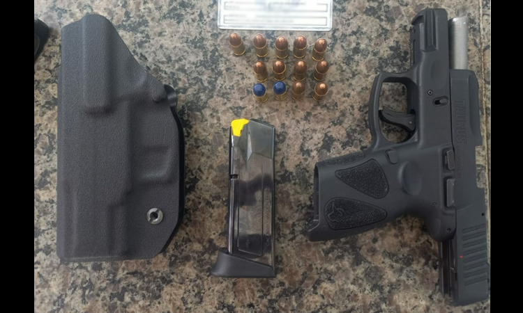 Arma de fogo é apreendida durante discussão após acidente na BA-026 em Tanhaçu 