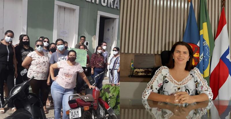 Prefeita de Aracatu enumera benefícios concedidos aos professores, após categoria questionar rateio dos recursos do Fundeb