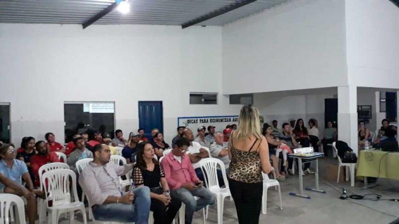 Audiência Pública do Plano Municipal de Saneamento é realizada no Distrito de Itaquarai