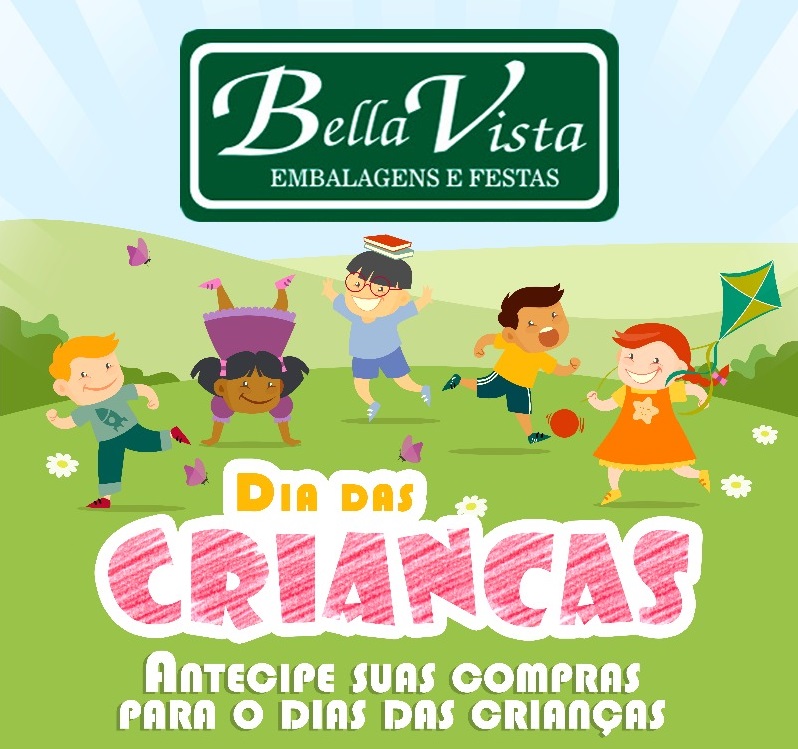 Aproveite as promoções da Bella Vista Embalagens e compre seus produtos para o dia das crianças